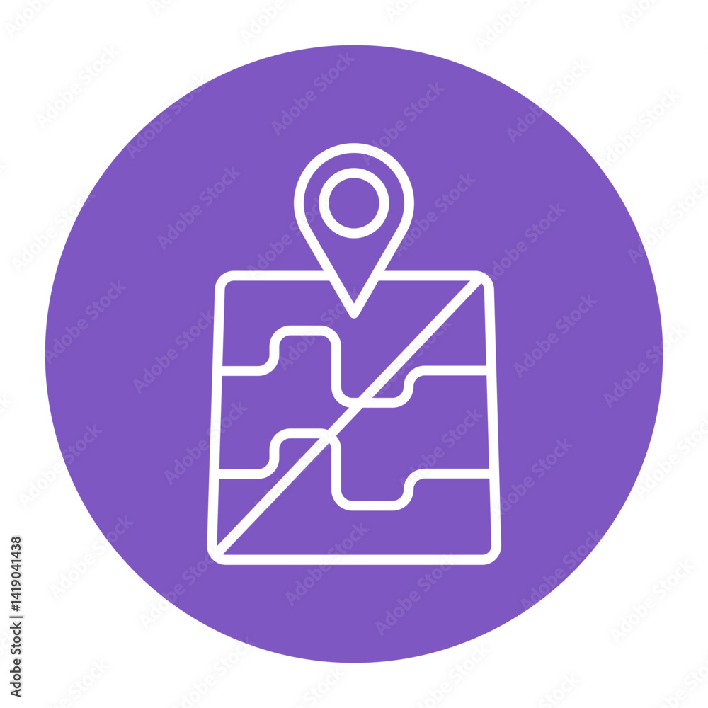 On The Map Icon On The Map Icon