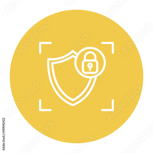 Perimeter Security Icon