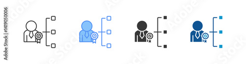 Skill Verification Multistyle Icon Sheet