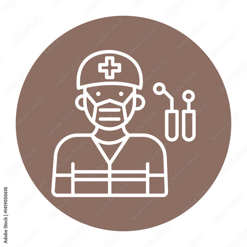 Dental Assistant Icon Dental Assistant Icon