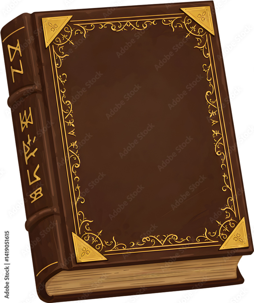 Fototapeta premium Magic book. Generative AI