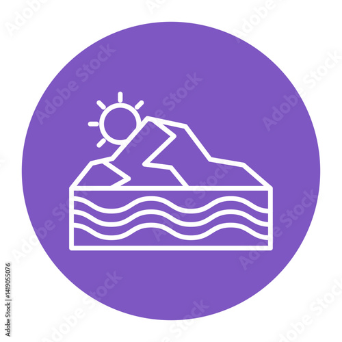 Melting Ice Icon