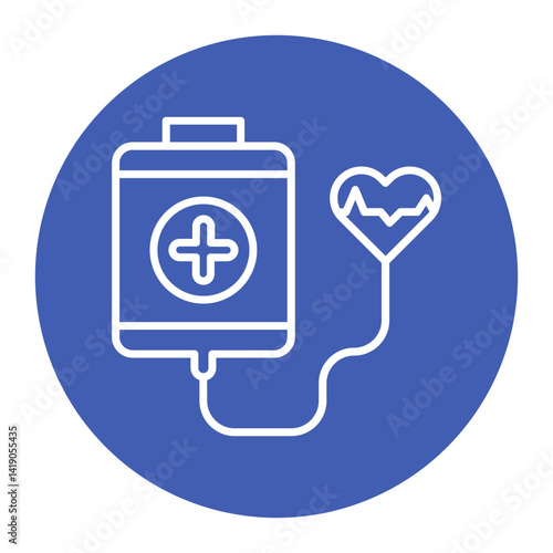 Blood Transfusion Icon