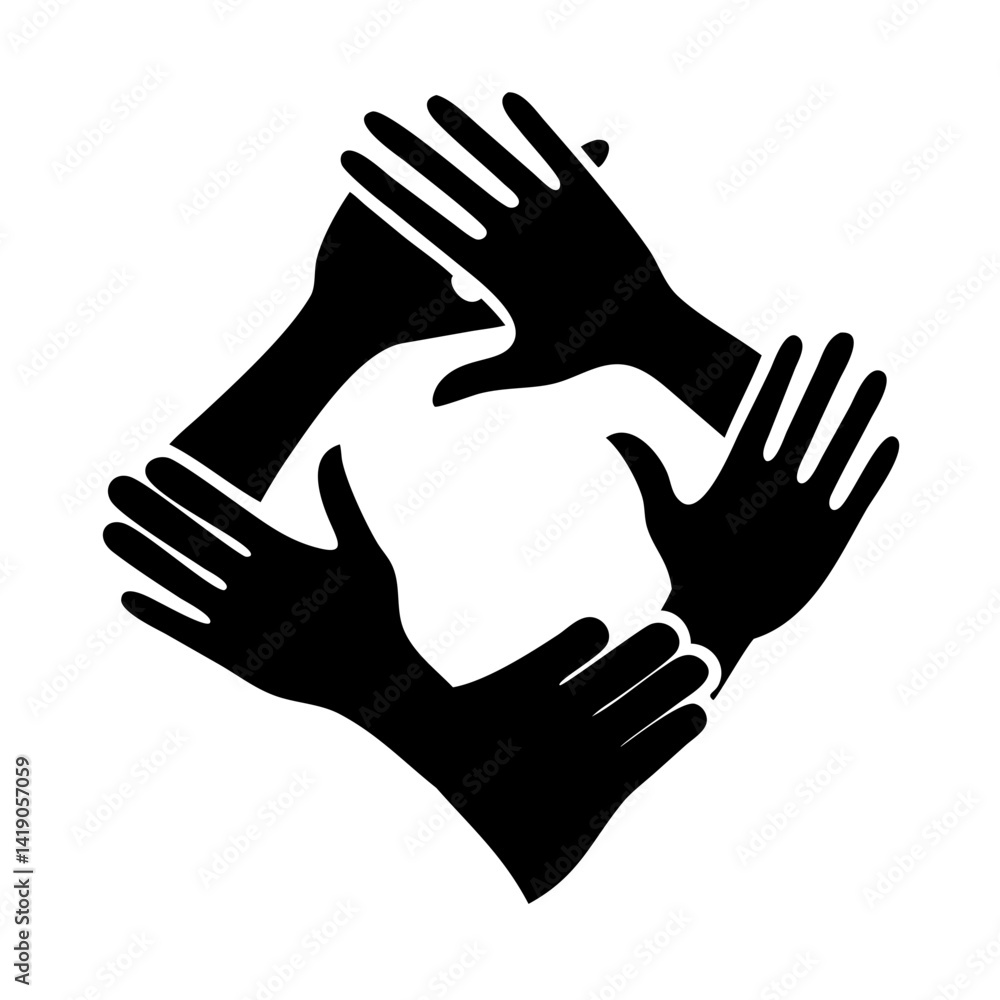 unity hands of diverse skin tones icon, unity hands of diverse skin tones vector unity hands of diverse skin tones icon, unity hands of diverse skin tones vector