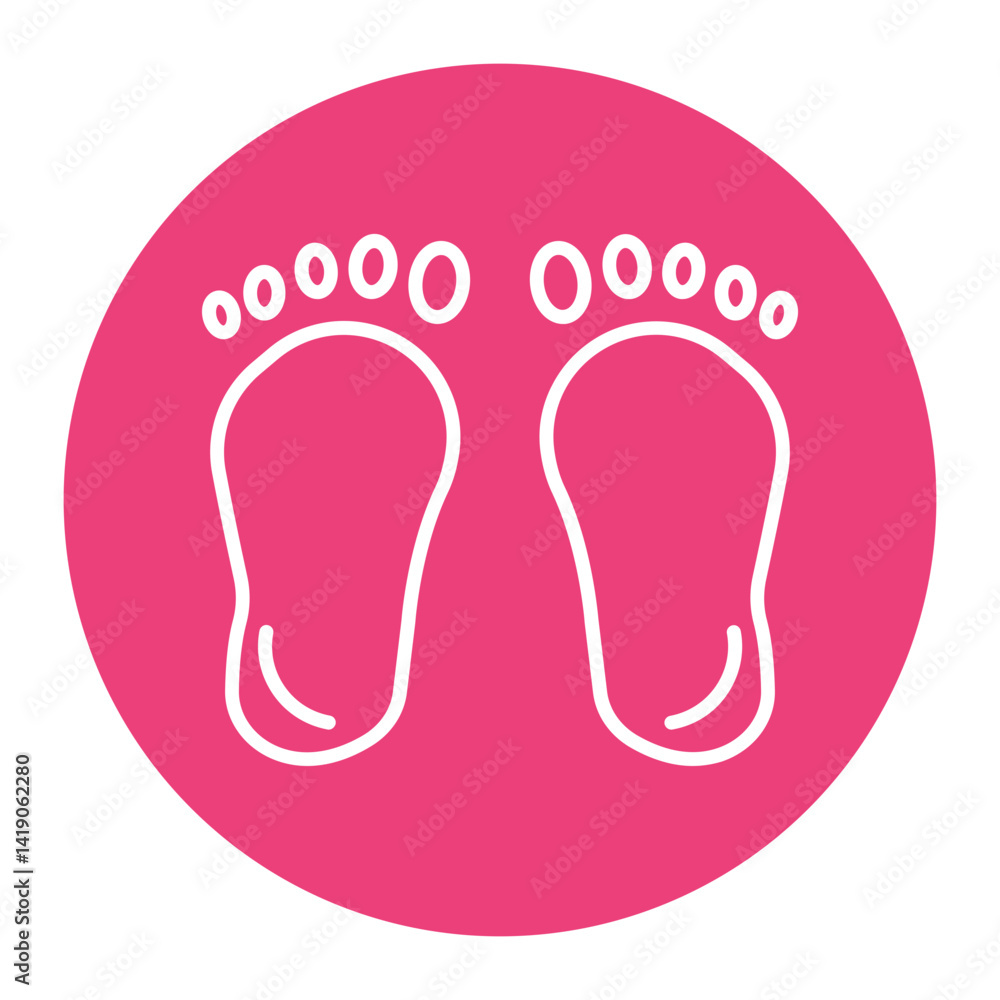 Footprint Icon Footprint Icon
