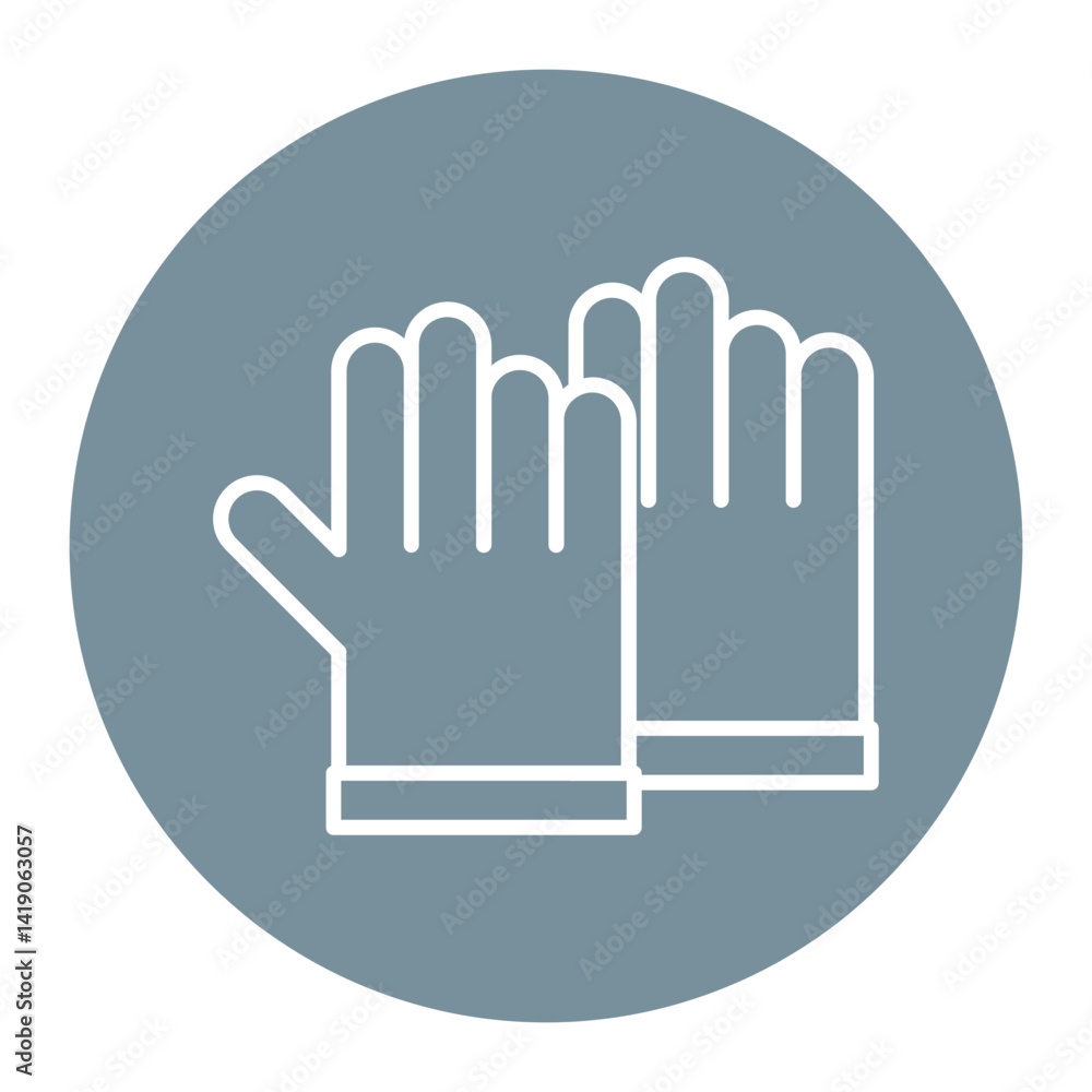 Obraz premium Gloves Icon