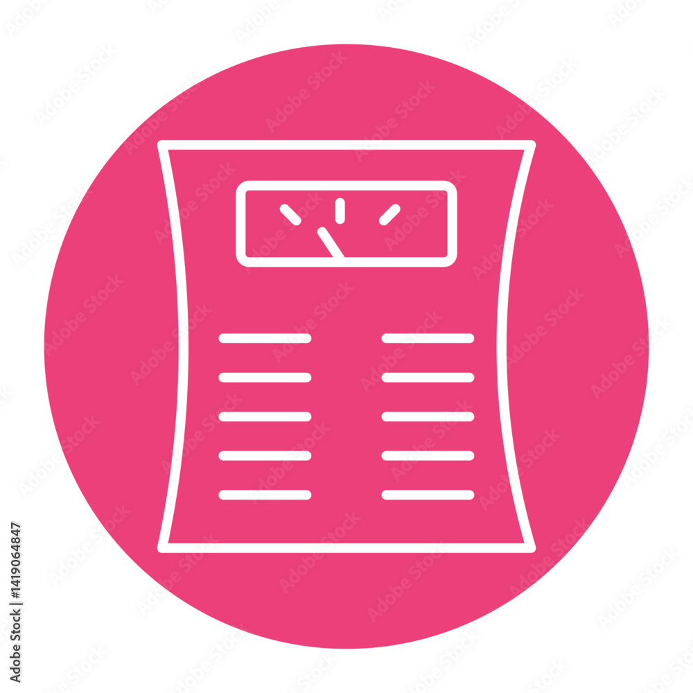 Weighing Machine Icon Weighing Machine Icon