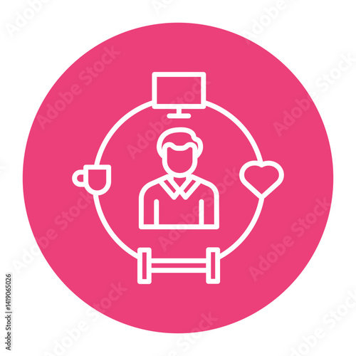 Daily Routine Assistance Icon