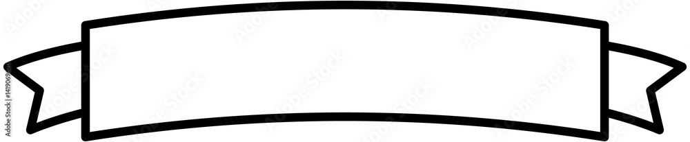 Outline Title Ribbon Frame
Outline Title Ribbon Frame