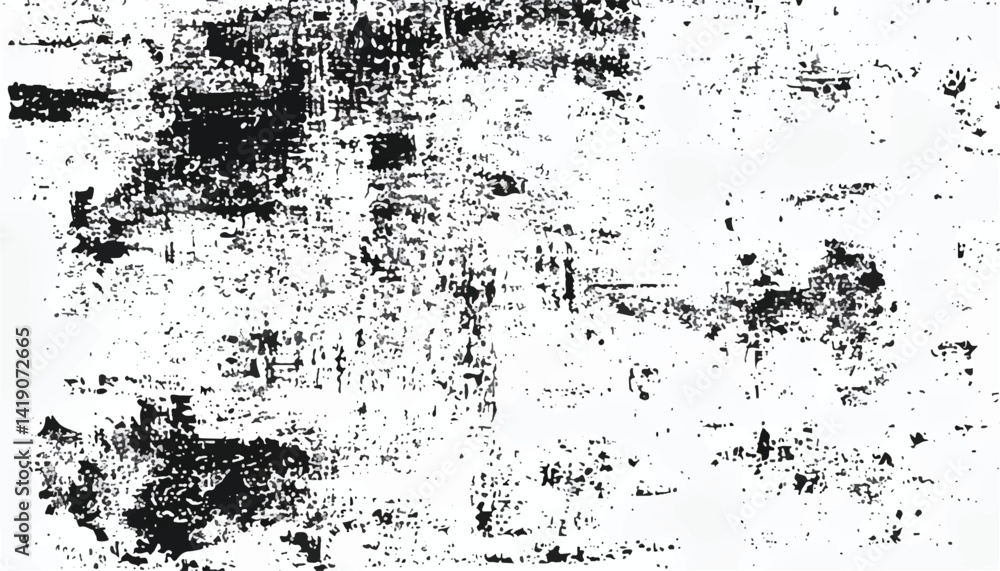 Grunge overlay layer. Abstract black and white vector background. Grunge grain texture effect. Rough black and white texture vector. Grunge overlay layer. Abstract black and white vector background. Grunge grain texture effect. Rough black and white texture vector.