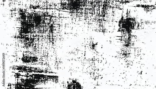 Wallpaper Mural Grunge overlay layer. Abstract black and white vector background. Grunge grain texture effect. Rough black and white texture vector. Torontodigital.ca