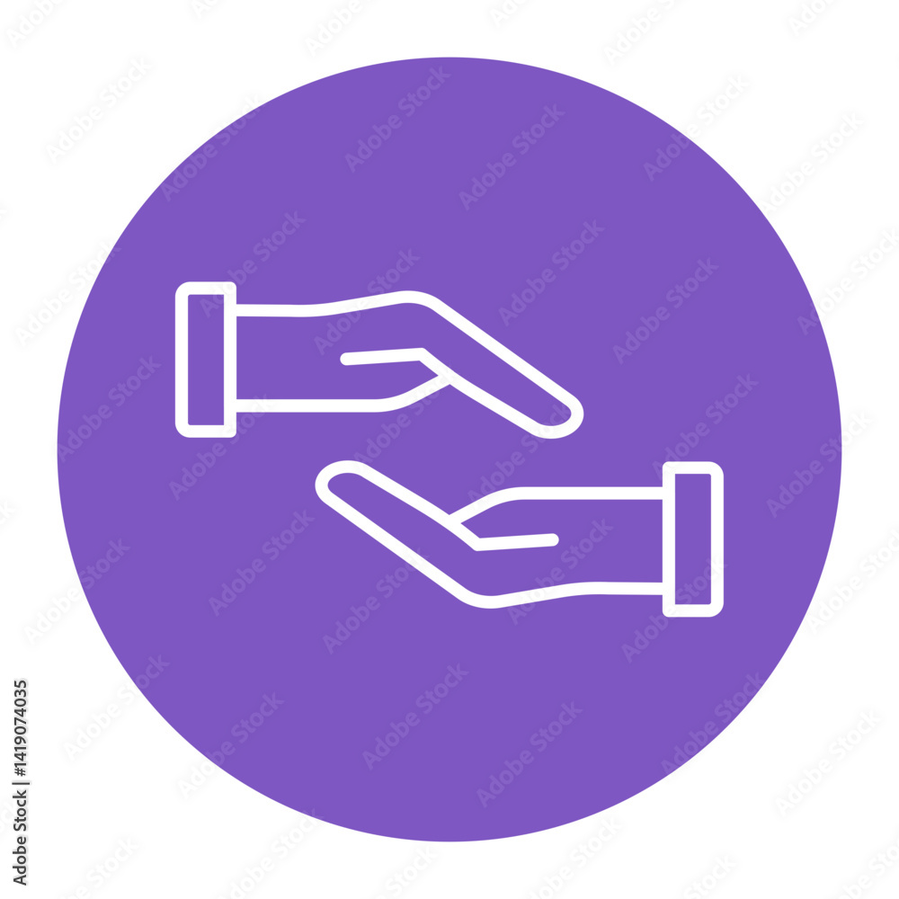 Helping Hands Icon Helping Hands Icon