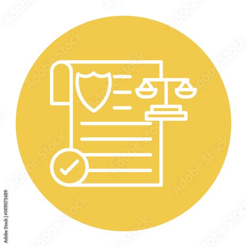 Legal Compliance Icon