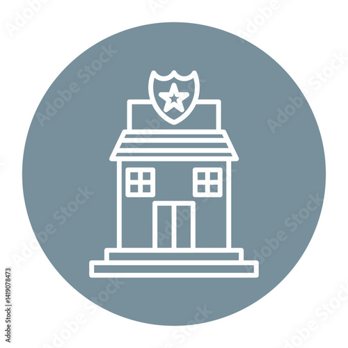 Police Station Icon