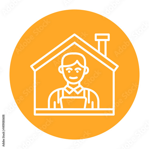 Remote Work Icon