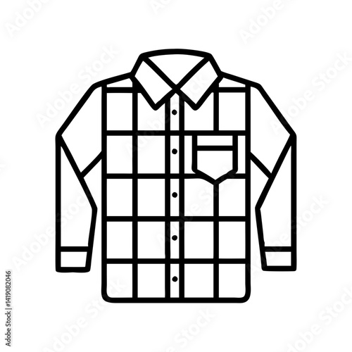 Buy men's long sleeve checkered flannel shirt online fashion apparel outfit clothing style wear