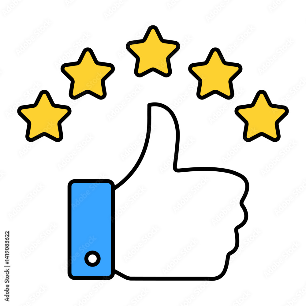 5 Star Customer Reviews Icon. User Rating and Positive Feedback Badge 5 Star Customer Reviews Icon. User Rating and Positive Feedback Badge