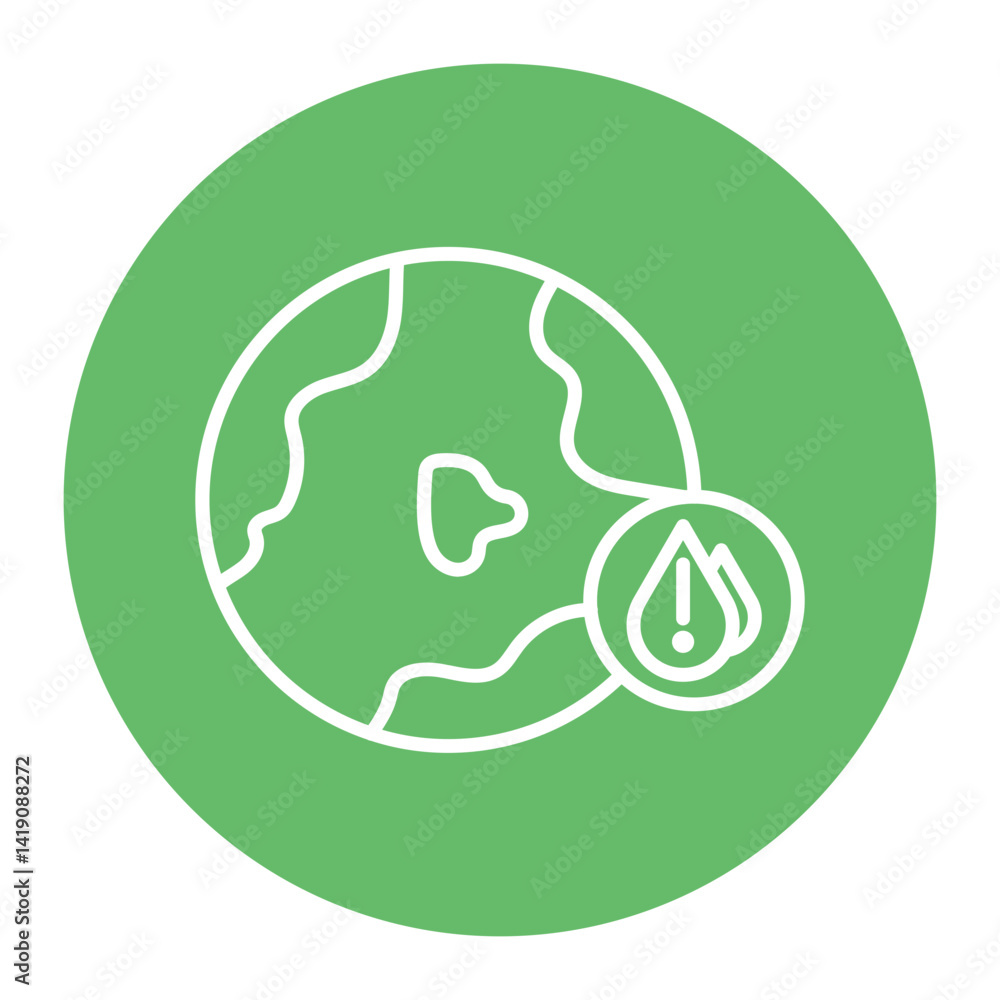 Global Water Issues Icon