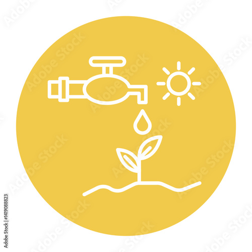 Water Stress Icon