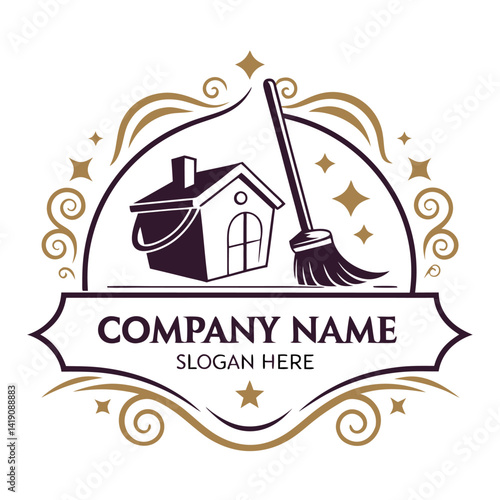 Home Cleaning Services Logo