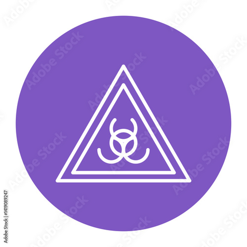 Hazardous Waste Icon