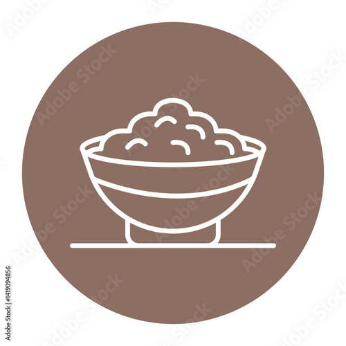 Porridge Bowl Icon