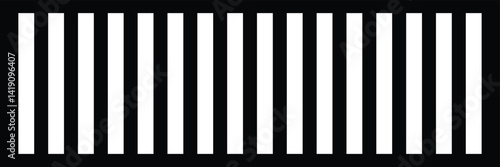 Crosswalk lines. pedestrian crossing icon. zebra crossing. vector illustration, crossover isolated on white background. Vector Illustration .EPS 10 .  