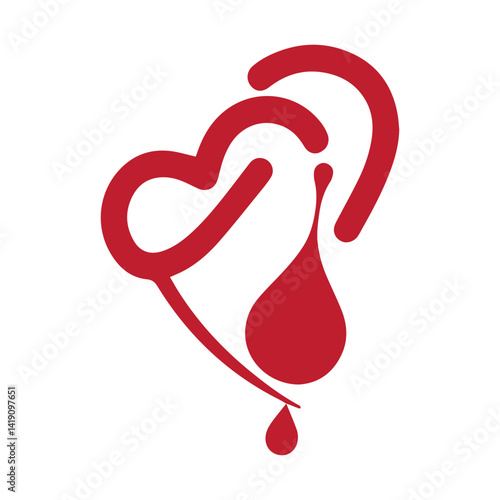 World Blood Donor Day Vector Bundle – Solid Color Flat Design – Red Cross Themes, Blood Bags, Hero Donors, Awareness Elements for Healthcare Posters, T-Shirts, Infographics, and Animated Concepts