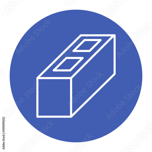 Concrete Block Icon