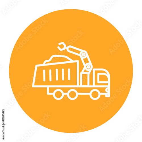 Grapple Truck Icon