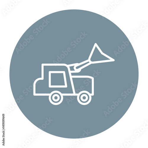 Telescopic Handler Icon