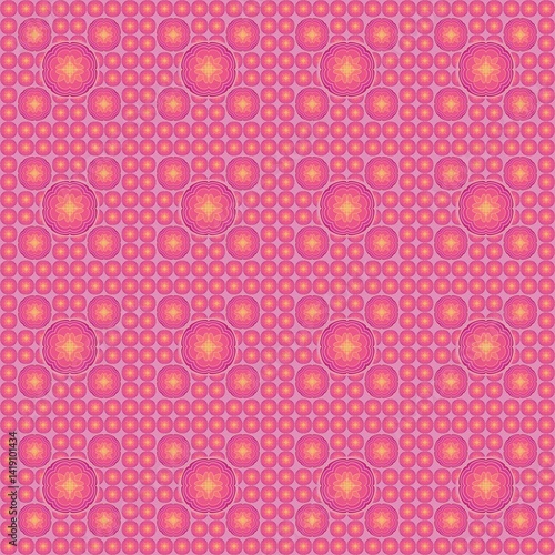 seamless pattern with circles
