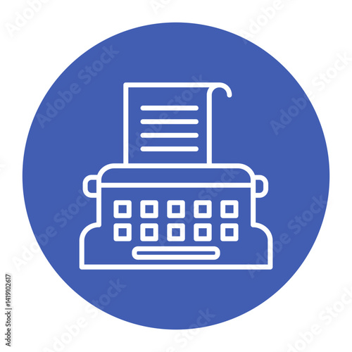 Typewriter Icon