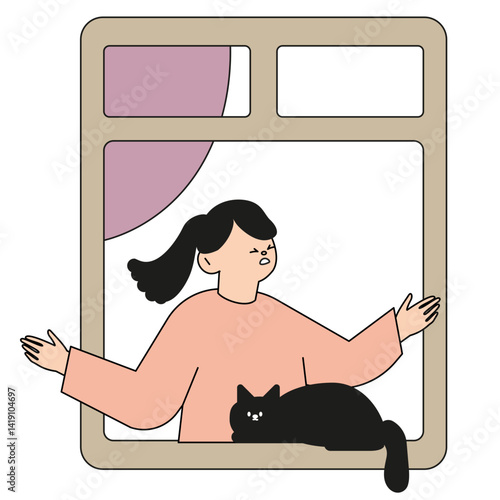 Window dwellers with industrial pollutions
