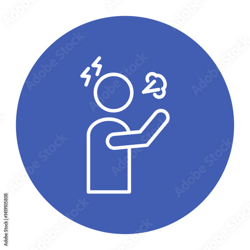 Shortness of Breath Icon