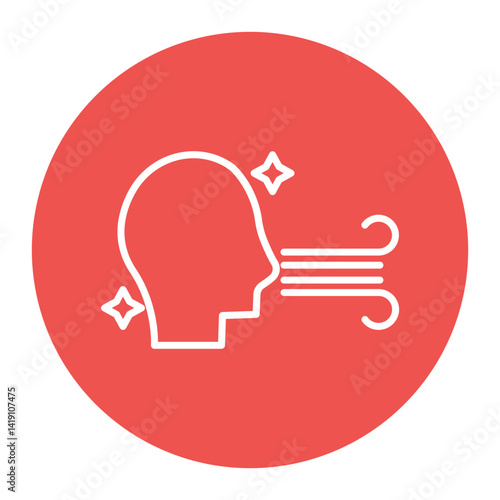 Smoke Inhalation Icon