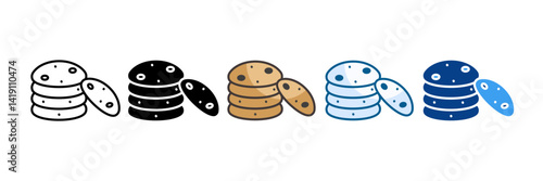 Dung Icon Set Multiple Style Collection