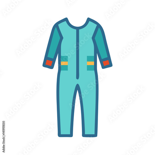  Modern Jumpsuit Icon Design