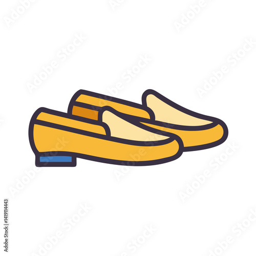  Modern Loafers Icon Design