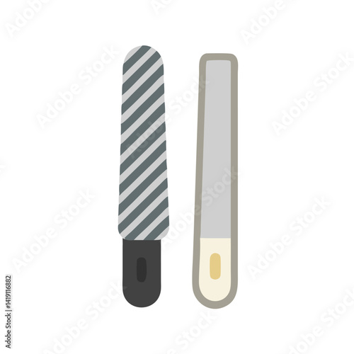  Modern Nail File Icon Design