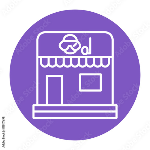 Dive Shop Icon