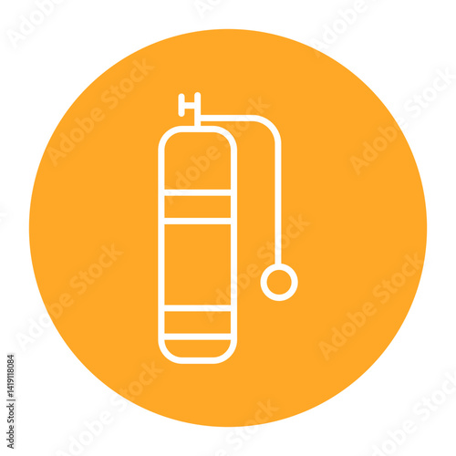 Diving Cylinder Icon