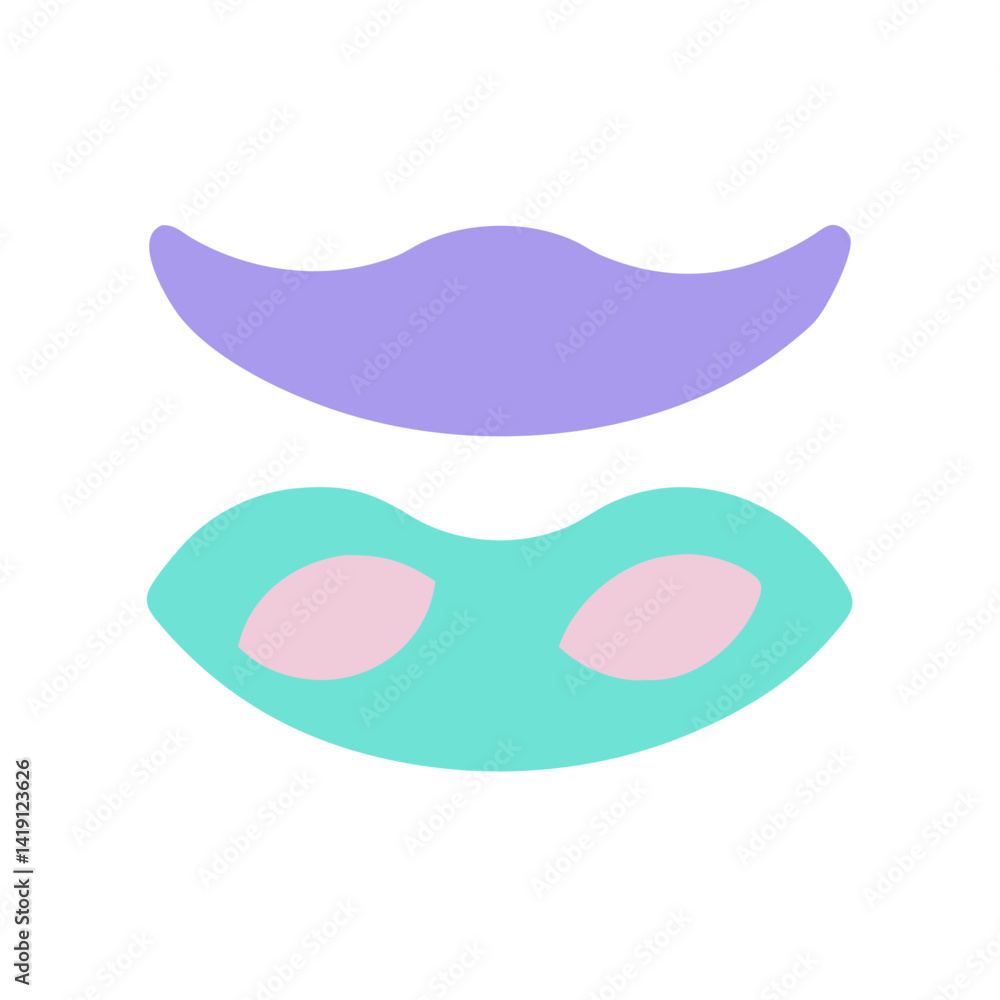 Abstract shapes illustration on black background, modern design Abstract shapes illustration on black background, modern design