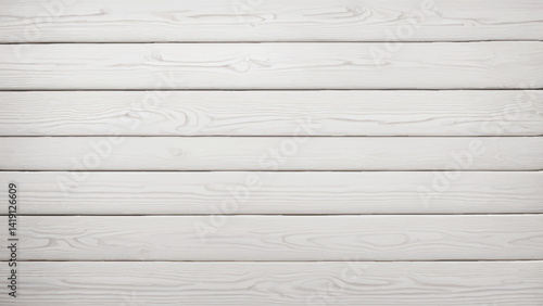 White wood wall. Wood white texture and background. Old wooden plank painted in white color. Natural white wood texture. 