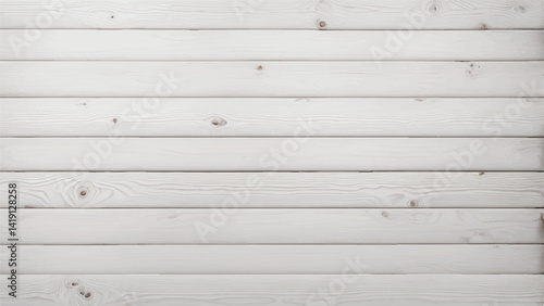 White wood wall. Wood white texture and background. Old wooden plank painted in white color. Natural white wood texture. 
