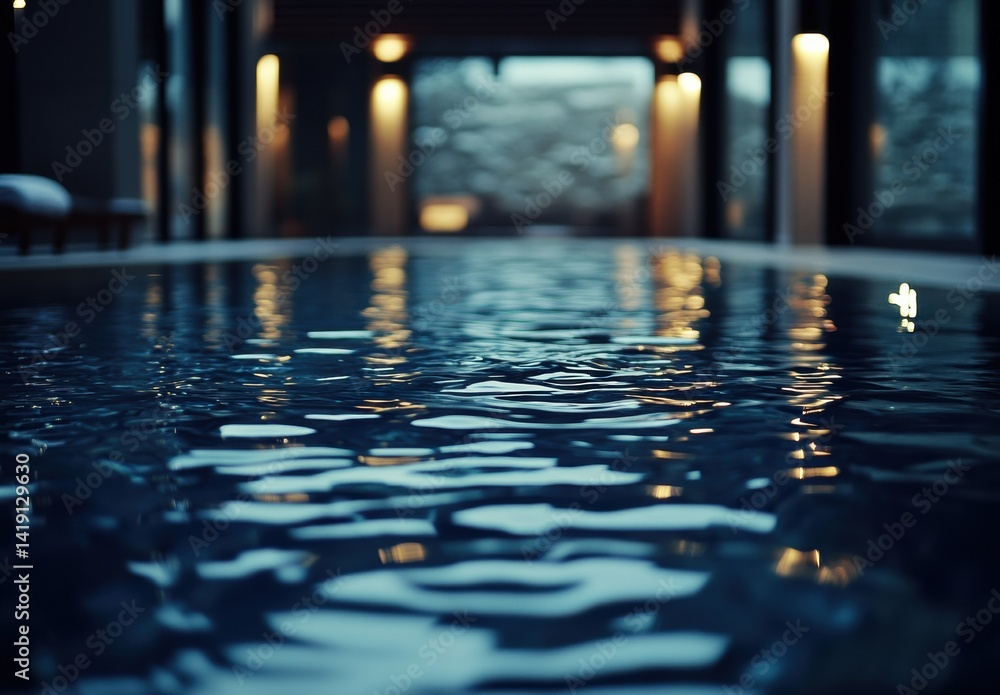 Obraz premium water reflection in water