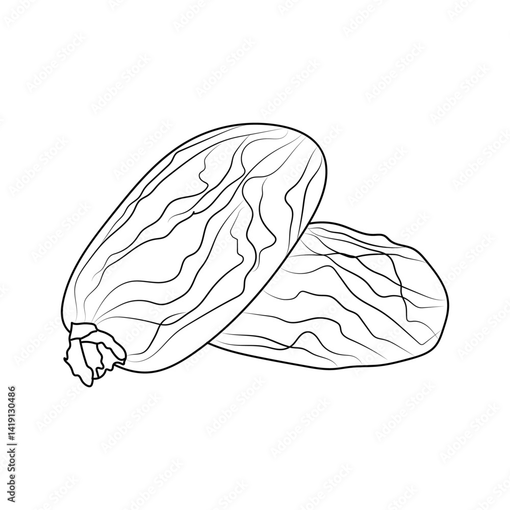 Fototapeta premium Date doodle art