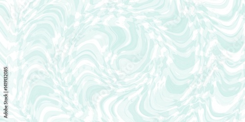 Delicate Mint Green Swirling Abstract Background