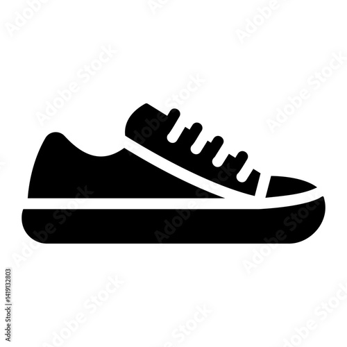 sneakers Solid icon