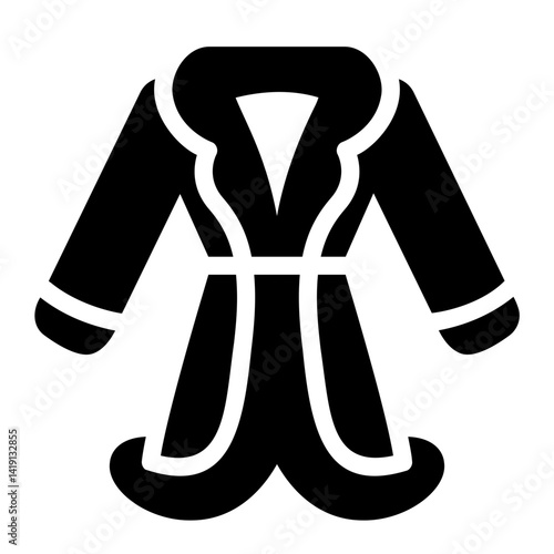 winter outifts Solid icon